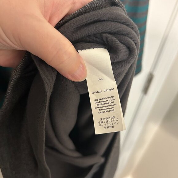 Gap‎ Striped Cotton Blend Sweater Dress, XXL - Picture 5 of 6